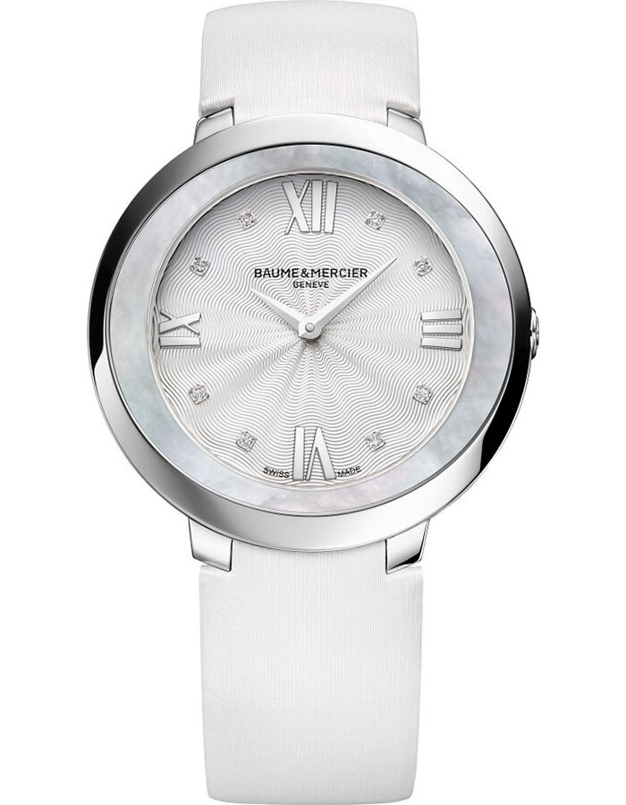 QUARTZ WATCH, DIAMOND-SET – 34 MM