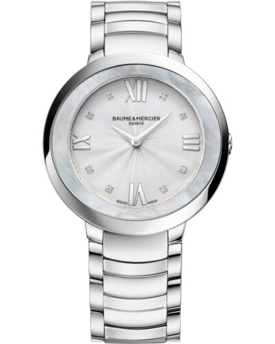 QUARTZ WATCH, DIAMOND-SET – 34 MM