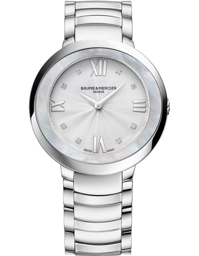 QUARTZ WATCH, DIAMOND-SET – 34 MM