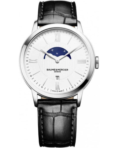 QUARTZ WATCH, MOON PHASE – 40 MM