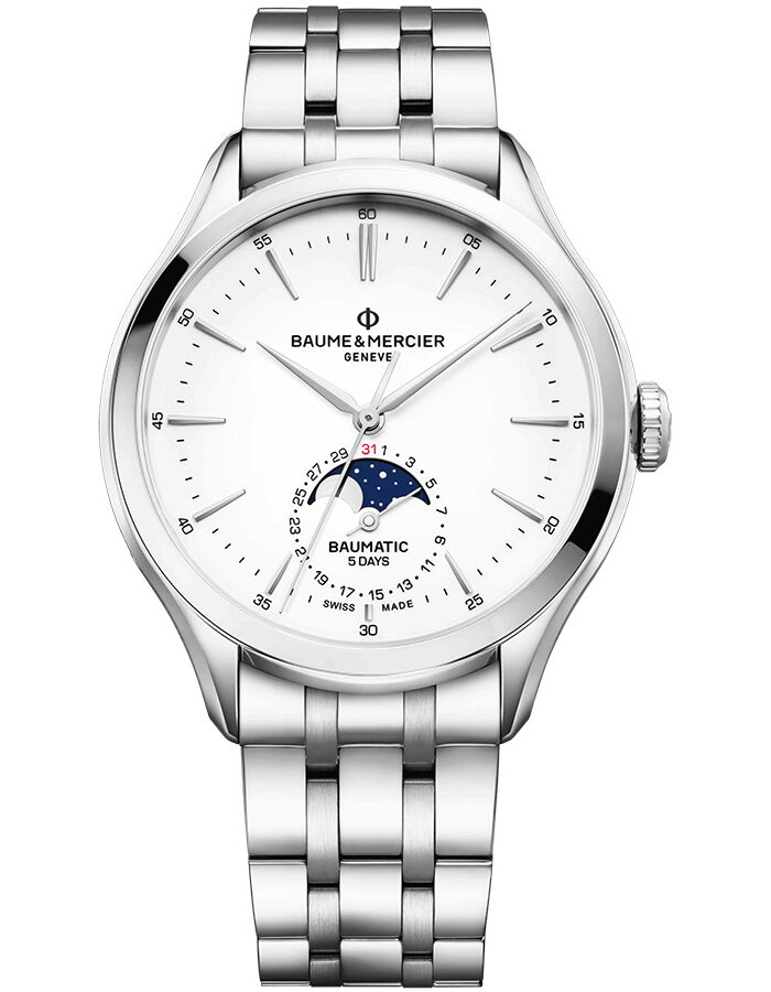 AUTOMATIC WATCH, MOON PHASE DATE – 42 MM