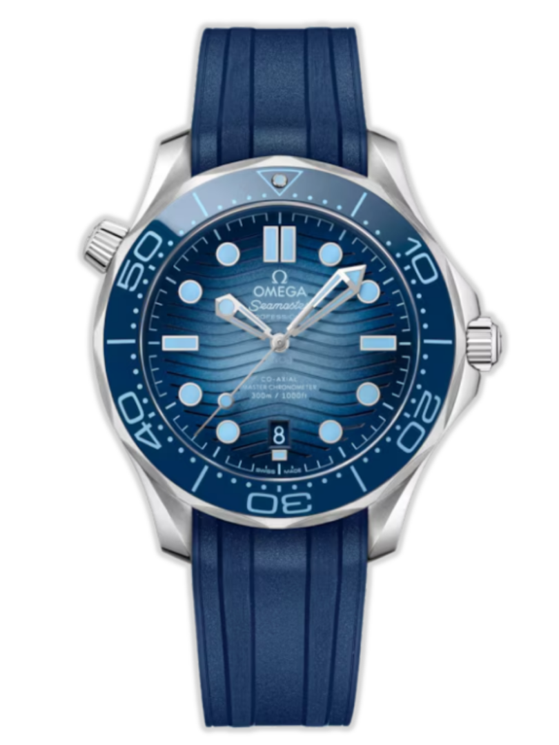 OMEGA SUMMER BLUE SEAMASTER DIVER 300M 42 MM