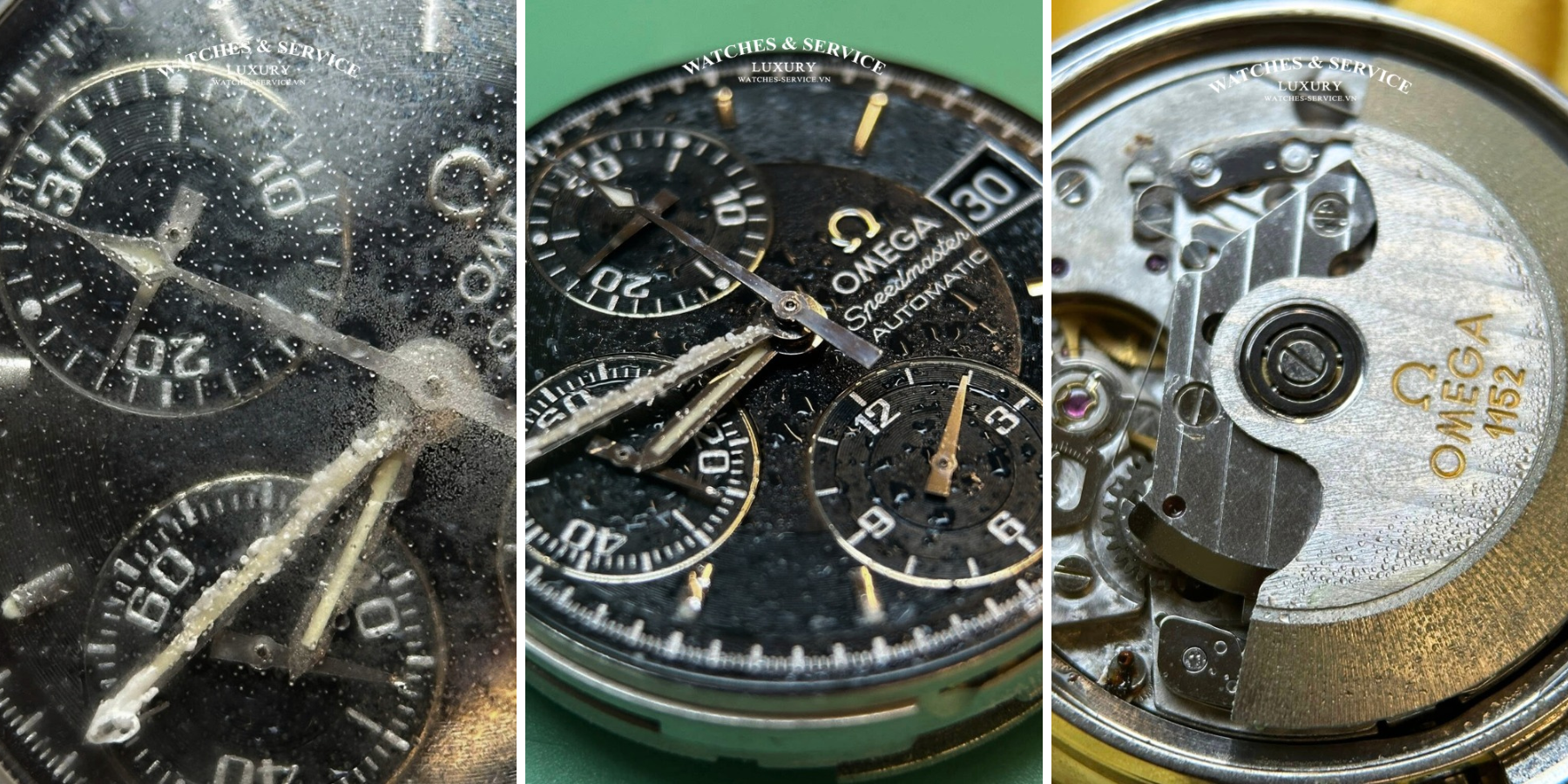 Cam kết sửa chữa đồng hồ vào nước – từ Omega đến các thương hiệu xa xỉ khác tại Watches & Service Luxury