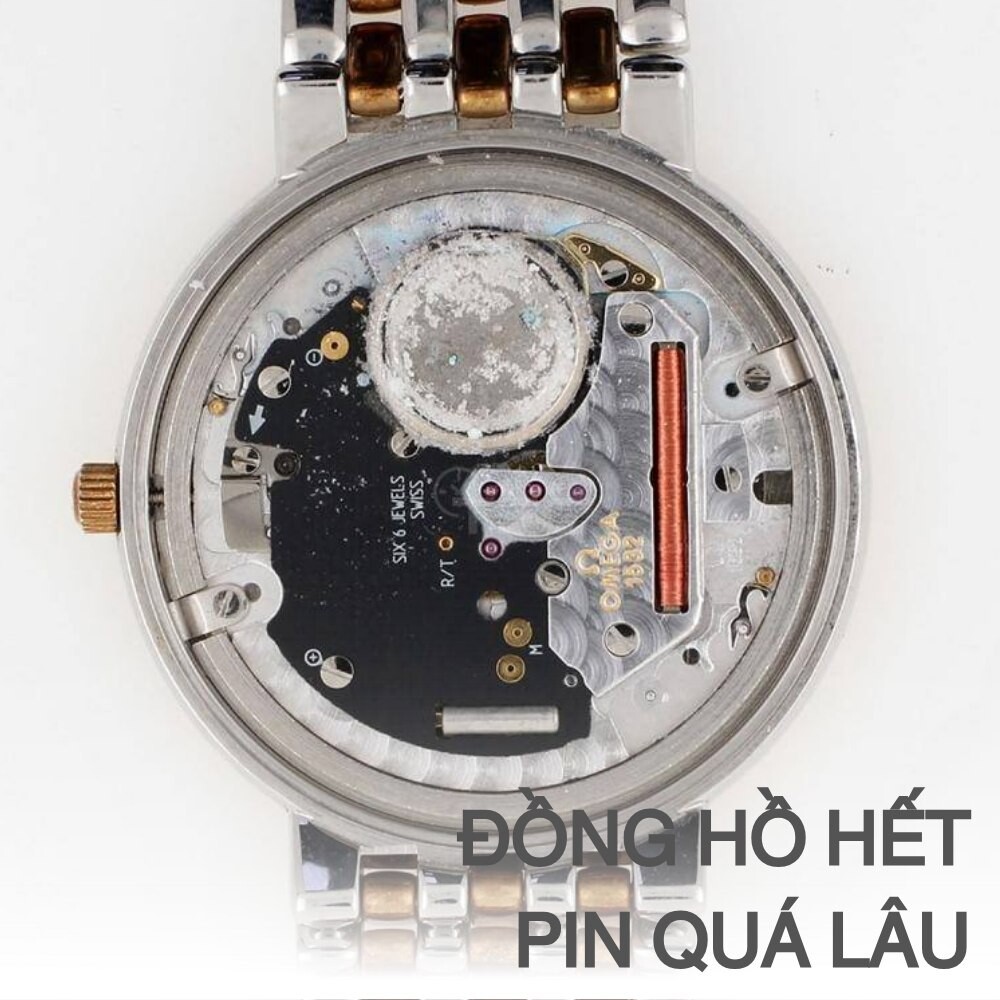 Đồng Hồ Hết Pin Quá Lâu